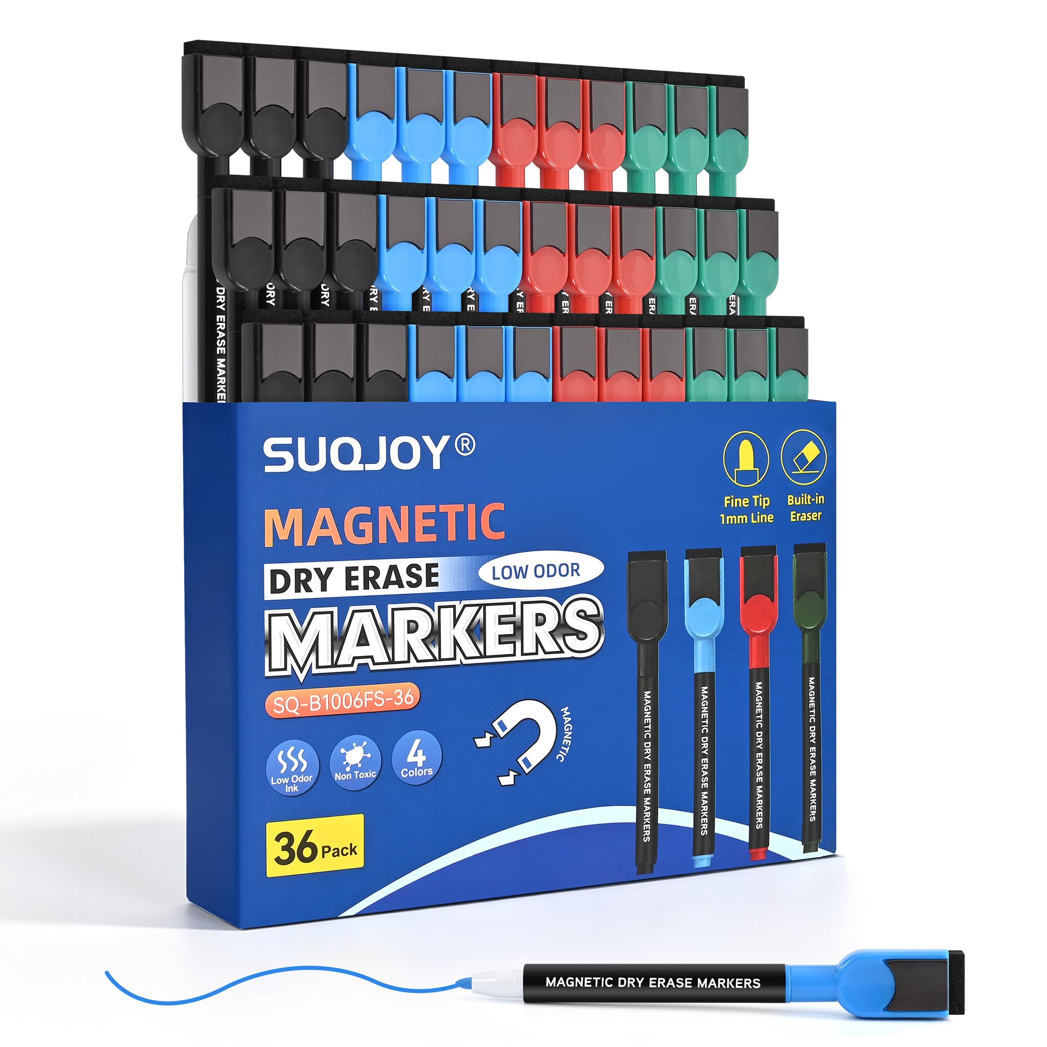木目調塗装 ホワイトボード 【ホワイトボードマーカー、マグネット対応 Amazon.co.jp: SUQJOY 36本 マグネット式ホワイトボードマーカー